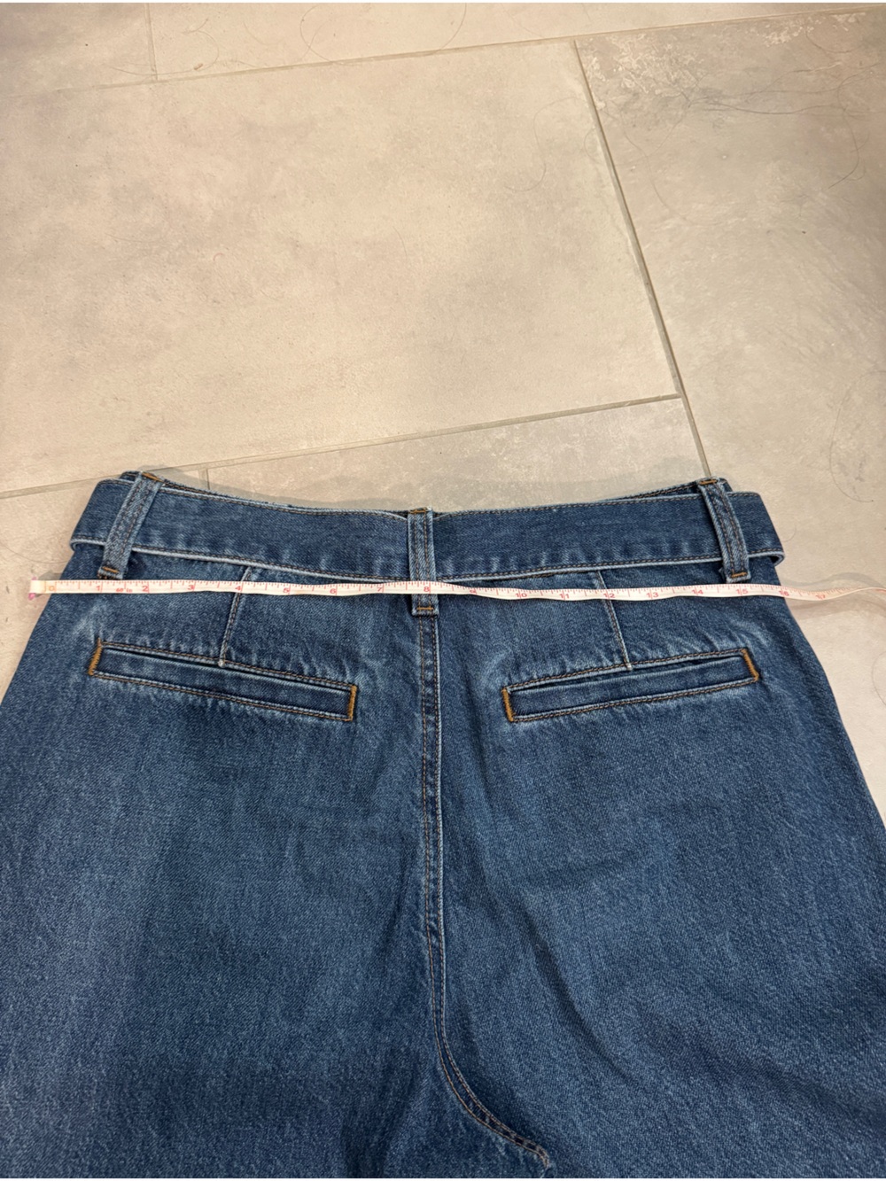 PAIGE Cameron High Waist Wide-Leg Belted Jeans - Picture 13 of 16
